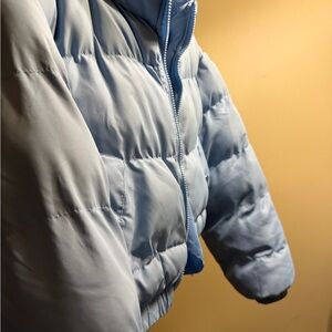 Boohoo Sky Blue Quilted Jacket
